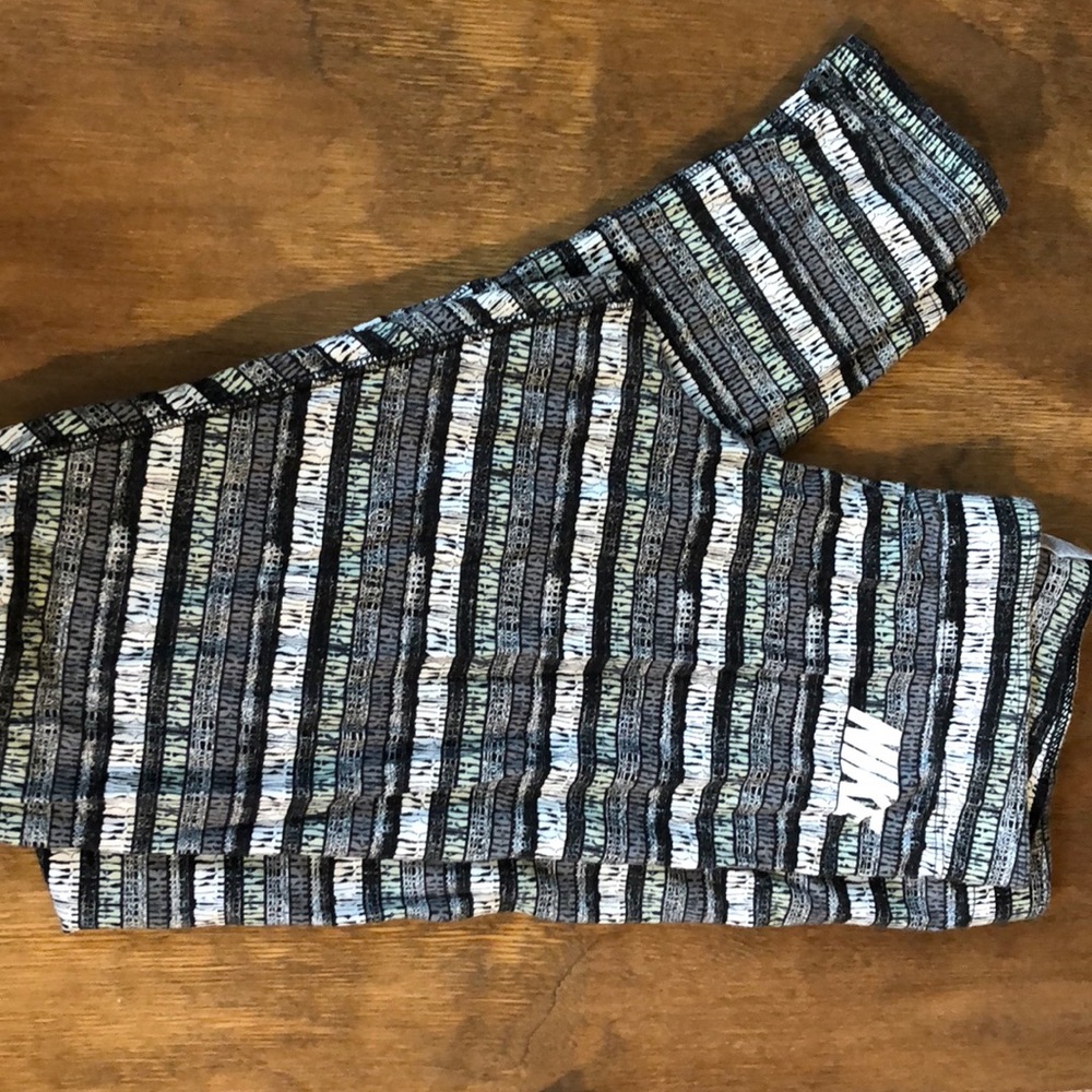 Nike Cotton Striped Leggings